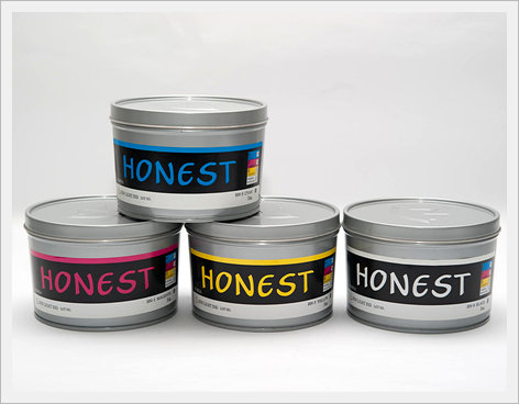 HONEST Process Colors Inks - SHEETFED OFFS...  Made in Korea